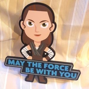 Star Wars May the Force Be With You Cut Out Sign